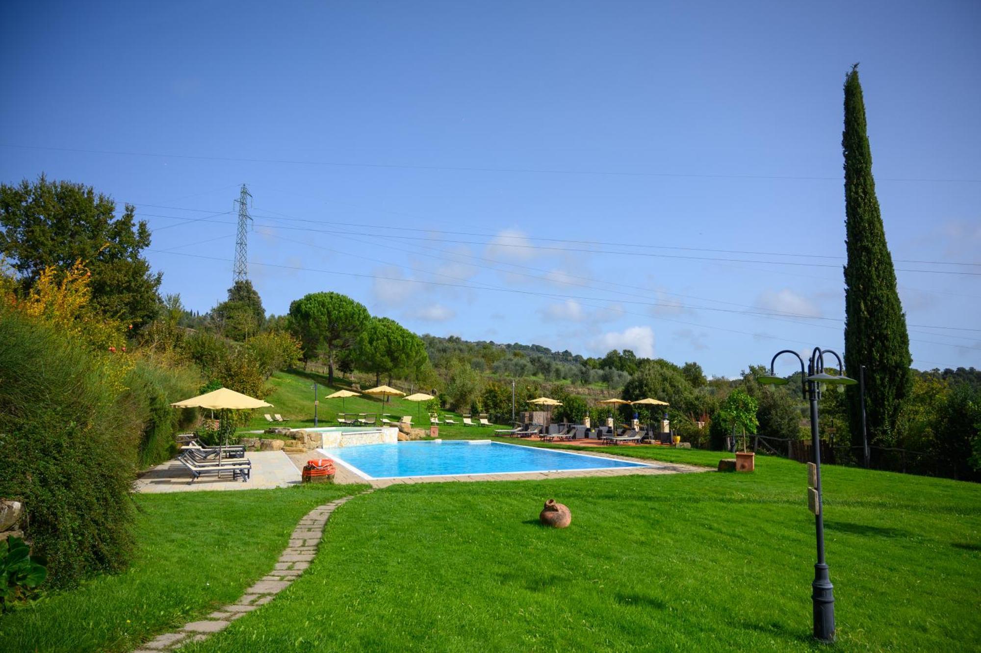 Ciggiano Agriturismo Borgo Sant'Ercolano מראה חיצוני תמונה